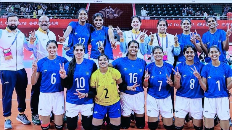 Asian Games 2023: भारतीय महिला वॉलीबॉल टीम नौवे स्थान पर रही, क्लासीफिकेशन मैच में हांगकांग से मिली हार