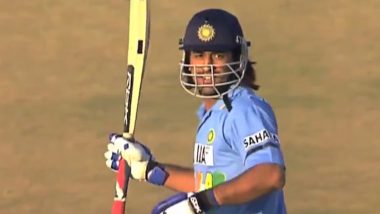 On This Day in 2005 MS Dhoni Scored 183: आज ही के दिन एमएस धोनी ने श्रीलंका के खिलाफ बनाए थे नाबाद 183 रन, वनडे क्रिकेट में करियर का सर्वश्रेष्ठ स्कोर
