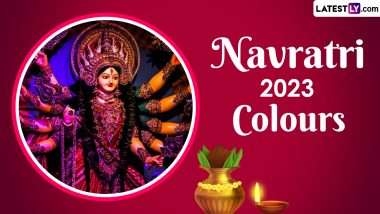 Ashwin Navratri 2023: नवरात्रि पर करें मां दुर्गा को प्रसन्न! पहनें उनके भाव अनुरूप परिधान! रंगों के चयन हेतु देखें सूची!