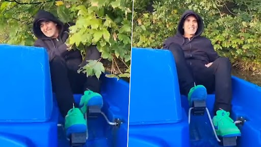 Akshay Kumar ने बेटी के साथ की बोट राइडिंग, सोशल मीडिया पर यह क्यूट वीडियो हुआ वायरल (Watch Video)