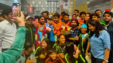 Medal Winners Receive Grand Welcome: एशियन पैरा गेम्स में मेडल विजेताओं का दिल्ली एयरपोर्ट पर भव्य स्वागत, देखें वायरल वीडियो  