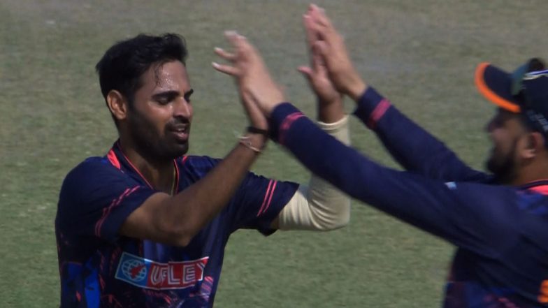 Syed Mushtaq Ali Trophy 2023: भुवनेश्वर कुमार, मोहसिन खान, नितीश राणा ने गुजरात पर छह विकेट से जीत के साथ यूपी को क्वार्टरफाइनल में पहुंचाया, असम भी किया क्वालीफाई