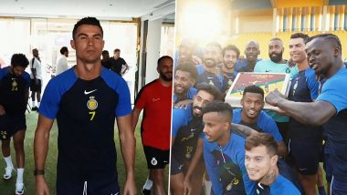 The hawaiian shirt multicolor monogram range by Cristiano Ronaldo on his  account Instagram @cristiano