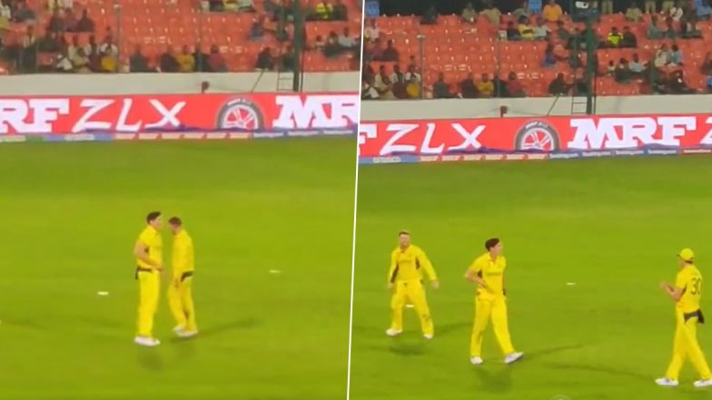 David Warner Dance Video: पाकिस्तान के खिलाफ वॉर्म-अप मैच में डेविड वार्नर ने 'Srivalli' गाने पर किया डांस, देखें वायरल वीडियो 
