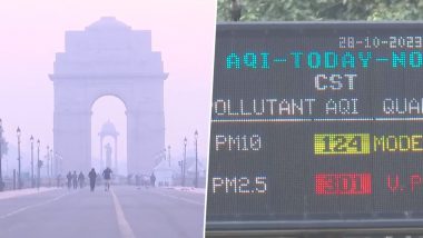 Delhi Air Quality: दिल्ली में सांस लेना हुआ दूभर, AQI 'खराब' श्रेणी 286 पर पहुंचा, नोएडा में भी हालात खराब, जानें मुंबई का हाल (Watch Videos)