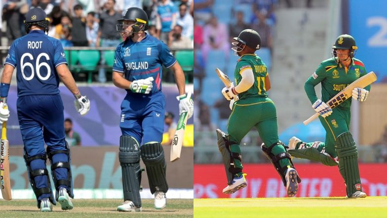 ENG vs SA, World Cup 2023 Live Score Update: इंग्लैंड के कप्तान जोस बटलर ने जीता टॉस, पहले गेंदबाजी का किया फैसला