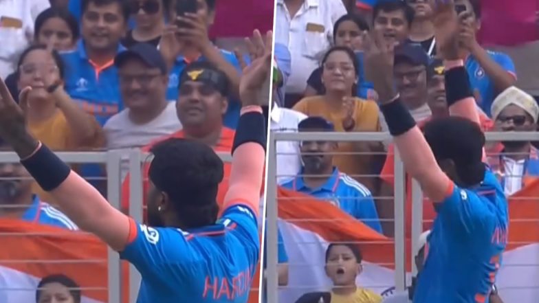 Hardik Pandya Asks Crowd To Cheer: पाकिस्तान के खिलाफ मैच में हार्दिक पंड्या ने दर्शको से उत्साह बढ़ाने के लिए किया रिक्वेस्ट, देखें वायरल वीडियो