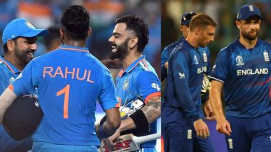 IND vs ENG, World Cup 2023 Live Score Update: रोमांचक मुकाबले में इन दिग्गजों के साथ मैदान में उतर रही है दोनों टीमें, प्लेइंग इलेवन पर एक नजर