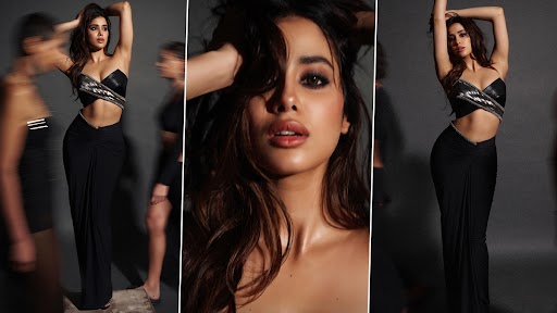 Janhvi Kapoor ने स्टालिश आउटफिट पहन गिराई बिजली, एक्ट्रेस का किलर अवतार देख यूजर्स के उड़े होश (See Pics)