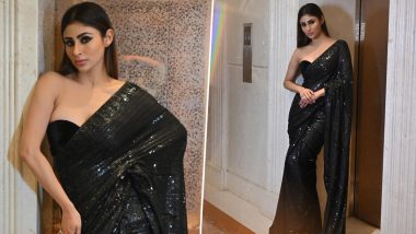 Mouni Roy ने सिजलिंग साड़ी में दिए किलर पोज, एक्ट्रेस की हॉटनेस ने बढ़ाया सोशल मीडिया का तापमान (View Pics)