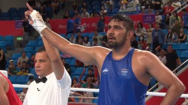 Narender Berwal Wins Bronze Medal: नरेंद्र बेरवाल ने एशियन गेम्स के मेंस मुक्केबाजी के +92KG वर्ग में जीता ब्रोंज मेडल