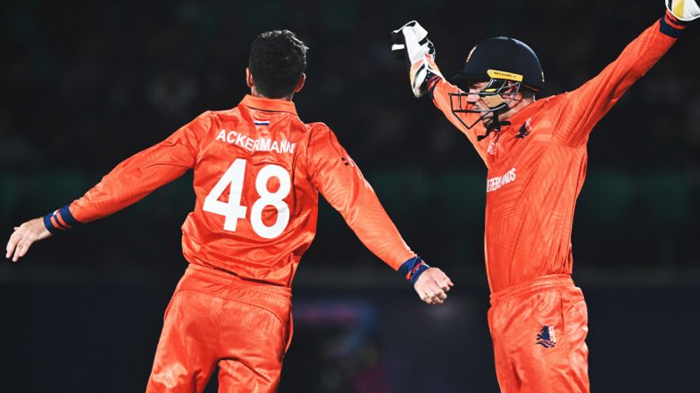 NED Beat SA, ICC Cricket World Cup 2023: आईसीसी विश्व कप में नीदरलैंड ने दक्षिण अफ्रीका को 38 रन से हराकर किया बड़ा उलटफेर, प्रोटियाज को वनडे में पहली हराया