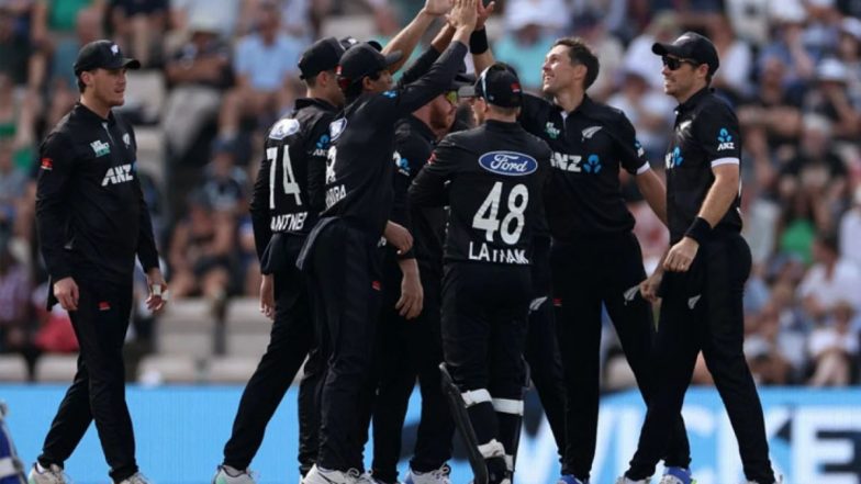 NZ Beat NED, ICC World Cup 2023: बेहतरीन बल्लेबाजी और मिचेल सेंटनर के पंजे के बदौलत न्यूजीलैंड ने विश्व कप मुकाबले में नीदरलैंड को 99 रन से हराया