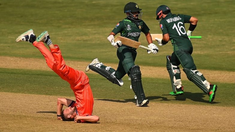 PAK vs NED, World Cup 2023 Live Score Update: पाकिस्तान ने नीदरलैंड को दिया 287 रनों का लक्ष्य, मोहम्मद रिज़वान और सऊद शकील ने खेली बेहतरीन पारी