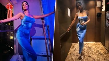 Poonam Pandey ने ब्लू बॉडीफिट आउटफिट पहन दिए सेक्सी पोज, यूजर्स के उड़े होश (View Pics)