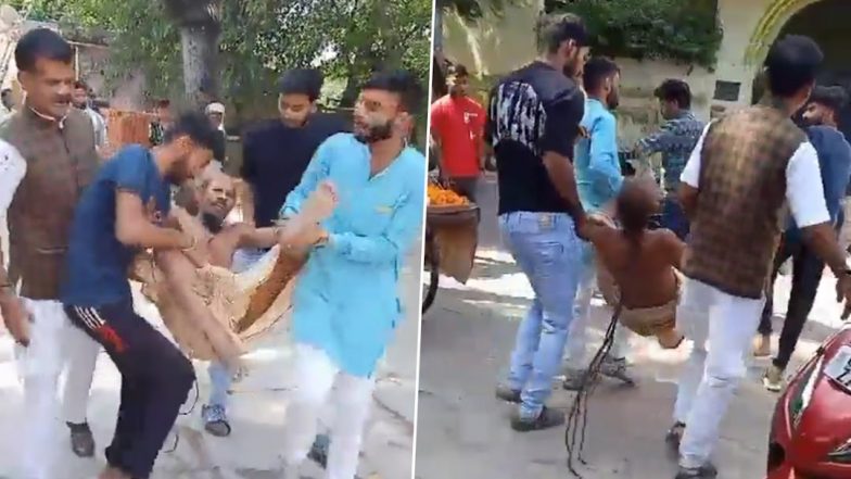VIDEO: लखनऊ में मंदिर की जमीन के विवाद में दबंगों ने पुजारी को किडनैप करने की कोशिश की, केस दर्ज