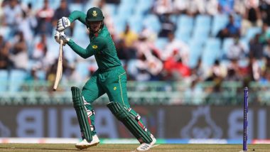 Quinton De Kock Fifty: सलामी बल्लेबाज क्विंटन डी कॉक ने जड़ा ताबड़तोड़ अर्धशतक, ऑस्ट्रेलिया को पहले विकेट की तलाश
