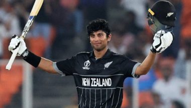 Rachin Ravindra Century: स्टार बल्लेबाज रचिन रवींद्र ने न्यूजीलैंड की पारी को संभाला, महज 77 गेंदों पर जड़ा ताबड़तोड़ शतक; ऑस्ट्रेलिया को पांचवें विकेट की तलाश