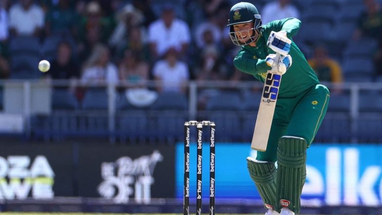Rassie van der Dussen Half Century: सलामी बल्लेबाज क्विंटन डी कॉक के बाद रासी वान डर डुसेन ने भी ठोका अर्धशतक, न्यूजीलैंड को दूसरे विकेट की तलाश