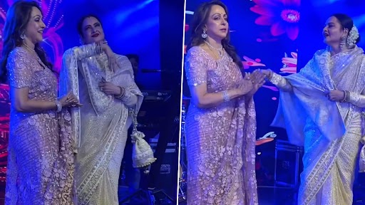 Hema Malini Birthday: रेखा ने हेमा मालिनी के साथ 'क्या खूब लगती हो' गाने में किया डांस, सोशल मीडिया पर वीडियो हुआ वायरल (Watch Video)