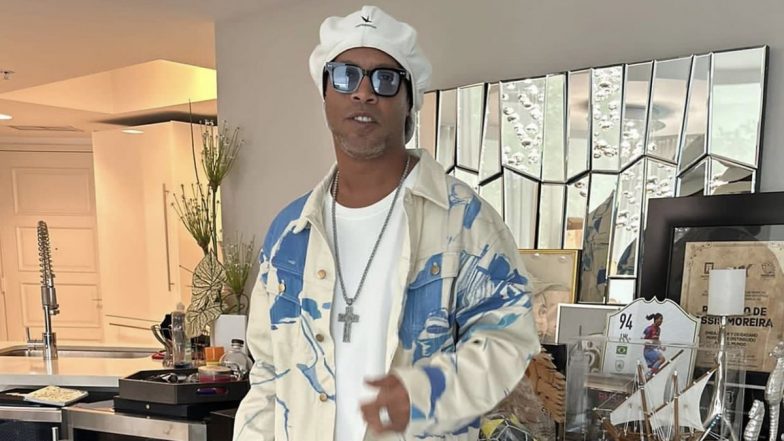 Ronaldinho To Visit Kolkata in October: ब्राजील के महान फुटबॉल खिलाड़ी रोनाल्डिन्हो नवरात्री के पहले कोलकाता का करेंगे दौरा, सौरव गांगुली से सीखेंगे क्रिकेट, देखें पोस्ट