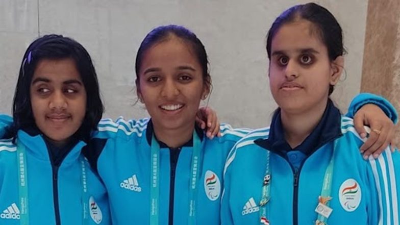 Asian Para Games 2023: एशियन पैरा गेम्स के विमेंस टीम रैपिड शतरंज VI-B1 इवेंट में संस्कृति मोरे, हिमांशी राठी, वृथी जैन ने जीता ब्रोंज मेडल