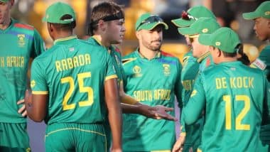 PAK vs SA, World Cup 2023 Live Score update: पाकिस्तान की टीम का तीसरा विकेट गिरा, मोहम्मद रिजवान 31 रन बनाकर आउट