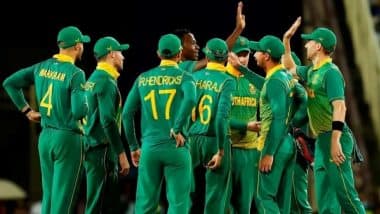 AUS vs SA, World Cup 2023 Live Score Update: केशव महाराज ने साउथ अफ्रीका को दिलाई आठवीं सफलता, मार्नस लाबुशेन को बनाया अपना शिकार