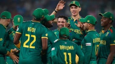 SA vs AUS Semi Final Score Update: ऑस्ट्रेलिया की आधी टीम लौटी पवेलियन, ग्लेन मैक्सवेल को तबरेज़ शम्सी ने किया आउट