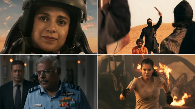 Tejas Premiere On ZEE5: कंगना रनौत स्टारर 'तेजस' ओटीटी पर रिलीज के लिए तैयार, जी5 पर इस दिन होगा प्रीमियर (Watch Video)