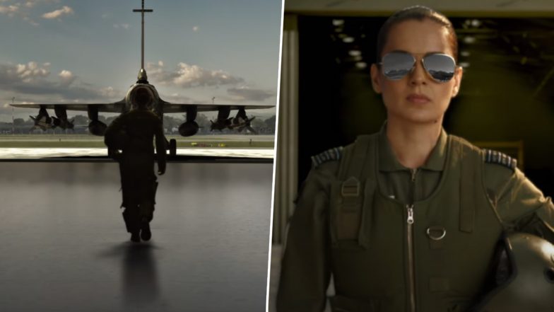 Tejas Teaser: कंगना रनौत स्टारर देशभक्ति से भरी फिल्म 'तेजस' टीजर हुआ रिलीज, 27 अक्टूबर को सिनेमाघरों में देगी दस्तक (Watch Video)