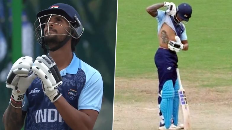 Tilak Varma Dedicates Fifty To His Mother: तिलक वर्मा ने अपने अर्धशतक को अपनी मां और रोहित शर्मा की बेटी समैरा को किया डेडिकेट, देखें वीडियो