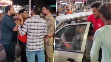 Lucknow: कार से टक्कर लगने के बाद लखनऊ में दो पक्षों में बवाल, मौके पर समझाने पहुंची पुलिस वाले को युवक ने दी धमकी, वीडियो वायरल