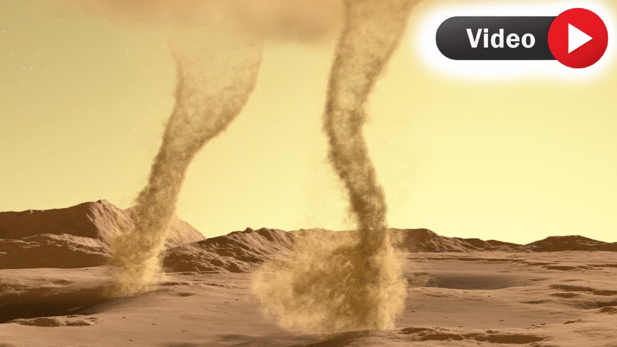 Mars Tornado Video: मंगल ग्रह पर दिखा 2 KM ऊंचा 'शैतानी' बवंडर, NASA ने जारी किया वीडियो