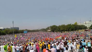 Delhi OPS Protest: दिल्ली के रामलीला मैदान में पुरानी पेंशन बहाली के लिए प्रदर्शन, देशभर से जुटे सरकारी कर्मचारी