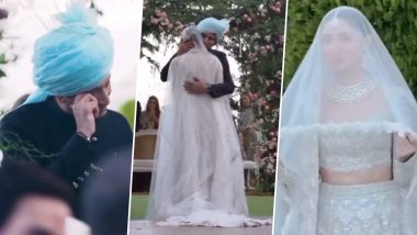 Mahira Khan's Emotional Second Wedding: शाहरुख खान की हीरोइन माहिरा खान ने रचाई दूसरी शादी, दूल्हा के छलके आंसू (Watch Video)