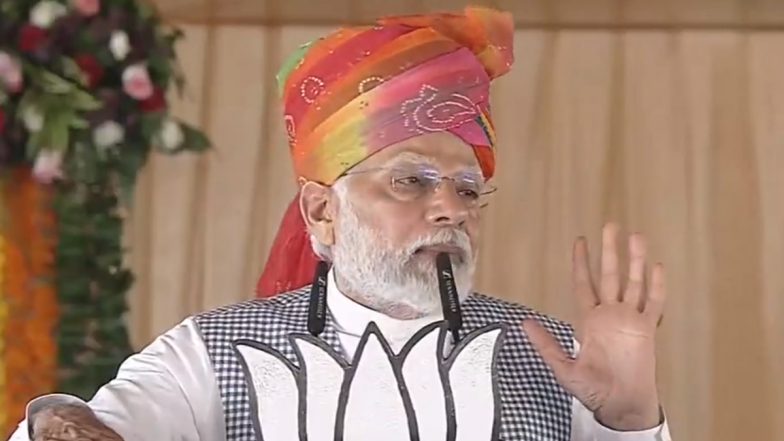 PM मोदी ने राजस्थान को 5000 करोड़ की विकास परियोजनाओं की दी सौगात, पर्यटन को मिलेगा बढ़ावा