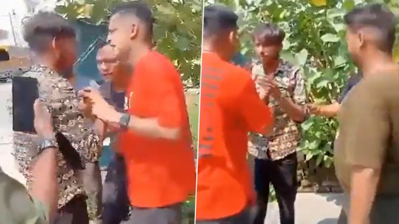 Man Thrashed For Cheating On Wife: पत्नी को धोखा देने पर परिवार ने पति की बेरहमी से पिटाई, देखें वीडियो