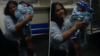 Baby Delivered in Mumbai Local Video: बुजुर्ग महिला की मदद से गर्भवती महिला ने लोकल ट्रेन में बच्चे को जन्म दिया