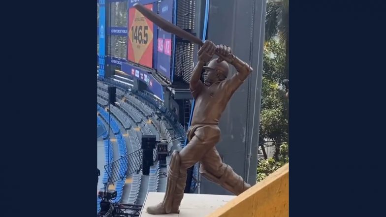 Sachin Tendulkar’s statue Unveiling at Wankhede Stadium Live Streaming: वानखेड़े स्टेडियम में आज दोबारा गूंजेगा सचिन-सचिन के नारे, वर्ल्ड कप मुकाबले से पहले स्टैच्यू से उठेगा पर्दा; जानें कब, कहां और कैसे देखें