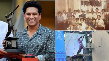 Sachin Tendulkar Statue At Wankhede: मुंबई के वानखेड़े स्टेडियम में अपनी प्रतिमा देखे भावुक हुए सचिन तेंदुलकर, लिखा 'जीवन वास्तव में पूर्ण चक्र में आ गया' देखें ट्वीट