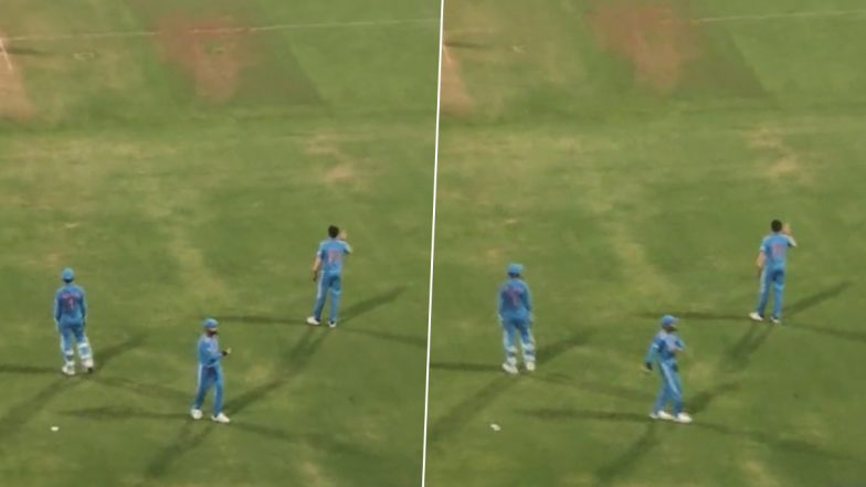 Virat Kohli Dance: ‘राम लखन’ के गाने पर विराट कोहली ने बीच मैदान में किया डांस, सोशल मीडिया पर वीडियो वायरल