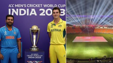 ICC World Cup 2023 Final Ceremony Schedule: फाइनल मुकाबले से पहले में मिलेगा एक्शन और रोमांच का डबल डोज, एयर शो, ड्रोन शो, म्यूजिक शो के अलावा ऐसा होगा क्लोजिंग सेरेमनी; यहां देखें पूरा शेड्यूल