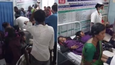 Andhra Pradesh: अन्नामय्या जिले के सरकारी स्कूल में मध्याह्न भोजन खाने के बाद बीमार पड़ छात्र, अस्पताल में कराया गया भर्ती (Watch Video)
