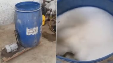 Jugaad Washing Machine Video: शख्स ने जुगाड़ से बनायी वाशिंग मशीन, इजात देख इंटरनेट पर लोग हैरान