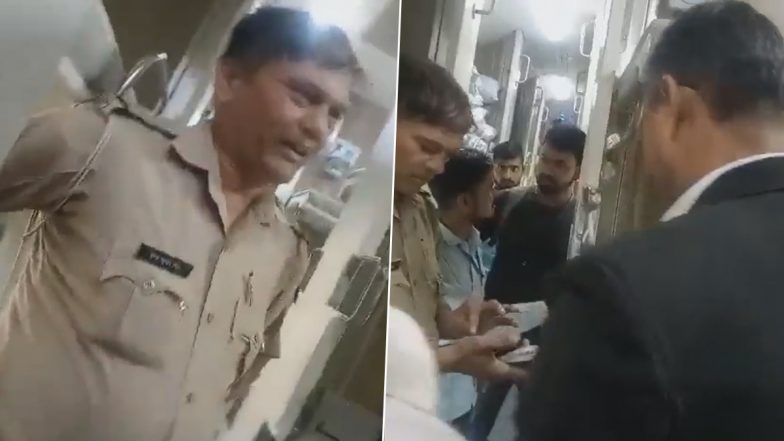 'Goli Maar Dunga': बिना टिकट यूपी पुलिस इंस्पेक्टर ने रायबरेली में टीटीई को दी धमकी, देखें वायरल वीडियो