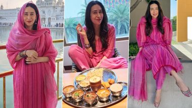 Karisma Kapoor In Golden Temple: अमृतसर पहुंचीं एक्ट्रेस करिश्मा कपूर, स्वर्ण मंदिर में टेका मत्था.. देखिए तस्वीरें