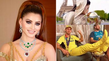 ICC World Cup 2023 Trophy: Urvashi Rautela ने Mitchell Marsh को लताड़ा, जानें क्यों एक्ट्रेस ने ऑस्ट्रलियाई खिलाड़ी की लगाई क्लास