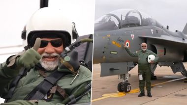 Prime Minister Modi Flew In Tejas: प्रधानमंत्री मोदी ने तेजस विमान से भरी उड़ान, इसे अद्भुत अनुभव बताया