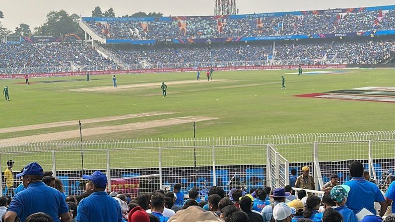 ICC World Cup 2023: भारत बनाम साउथ अफ्रीका मैच में पहली गेंद से 90 फीसदी खचाखच भरा ईडन गार्डन्स